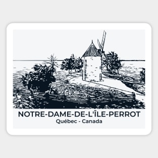 Notre-Dame-de-l'Île-Perrot - Québec Magnet
